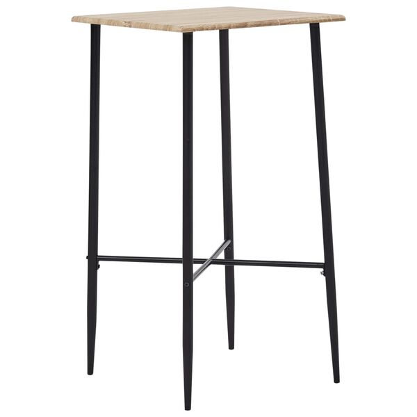 vidaXL 5-tlg. Bar-Set Kunststoff Gelb