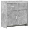vidaXL Sideboard Betongrau 75 x 36 x 80 cm Holzwerkstoff