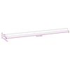 vidaXL Winkelleisten 5 Stk. WPC 170 cm Teakholzfarbe