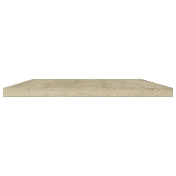 vidaXL B&uuml;cherregal-Bretter 4 Stk. Sonoma-Eiche 60x20x1,5 cm