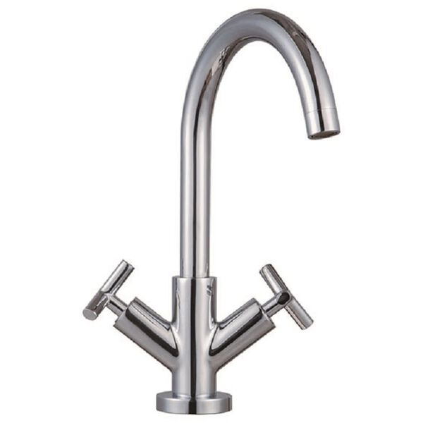 SCH&Uuml;TTE Waschtischarmatur mit 2 Griffen ELIOT Chrom