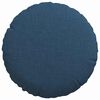 vidaXL Sitzkissen 2 pcs Blau &Oslash;30 x 13 cm Stoff