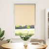 vidaXL Verdunkelungsrollo Beige 75x130cm Stoffbreite 70,7 cm Polyester