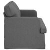 vidaXL Sofa Dunkelgrau 142 x 80 x 85 cm Stoff