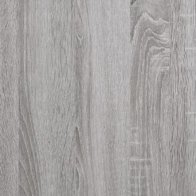 vidaXL Bettgestell mit Schubladen Grau Sonoma 140x200 cm Holzwerkstoff