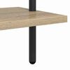 vidaXL B&uuml;cherregal Sonoma-Eiche 60 x 24 x 203 cm Holzwerkstoff