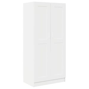 vidaXL Kleiderschrank Wei&szlig; 82,5x51,5x180 cm Holzwerkstoff