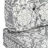 vidaXL Palettensofa-Auflage Hellgrau Stoff Patchwork