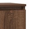 vidaXL Sideboard mit Schublade Braun Eichen-Optik 71x35x65 cm