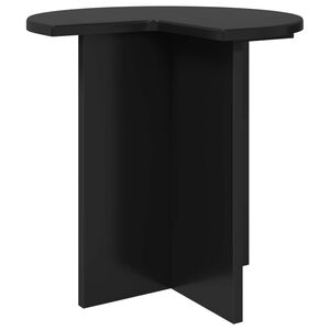 vidaXL Beistelltisch Schwarze Eiche &Oslash; 39 x 38 cm Holzwerkstoff