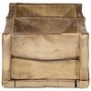 vidaXL Tablett Braun 57 x 15 x 9 cm Massives upgecyceltes Holz
