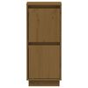 vidaXL Sideboards 2 Stk. Honigbraun 31,5x34x75 cm Massivholz Kiefer