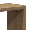 vidaXL Wandregal Artisan-Eiche 90x16x78 cm Holzwerkstoff