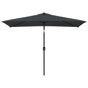 vidaXL Sonnenschirm mit Metall-Mast 300x200 cm Anthrazit