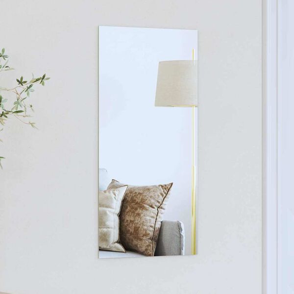 vidaXL Wandspiegel Rechtwinklig 30 x 60 cm Geh&auml;rtetes Glas