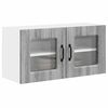 vidaXL K&uuml;chenschrank mit Speicher Kalmar Graues Sonoma 80 x 31 x 40 cm