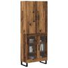 vidaXL Highboard 2 pcs Altholz 69,5 x 34 x 180 cm