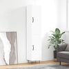 vidaXL Highboard Wei&szlig; 34,5x34x180 cm Holzwerkstoff