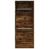 vidaXL Kleiderschrank R&auml;uchereiche 80x50x200 cm Holzwerkstoffs
