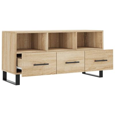 vidaXL TV-Schrank Sonoma-Eiche 102x36x50 cm Holzwerkstoff