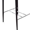 vidaXL 3-tlg. Bar-Set Kunstleder Braun