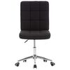 vidaXL Esszimmerst&uuml;hle 2 Stk. Schwarz Stoff