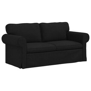 vidaXL Sofa Schwarz 175 x 82 x 80 cm Stoff