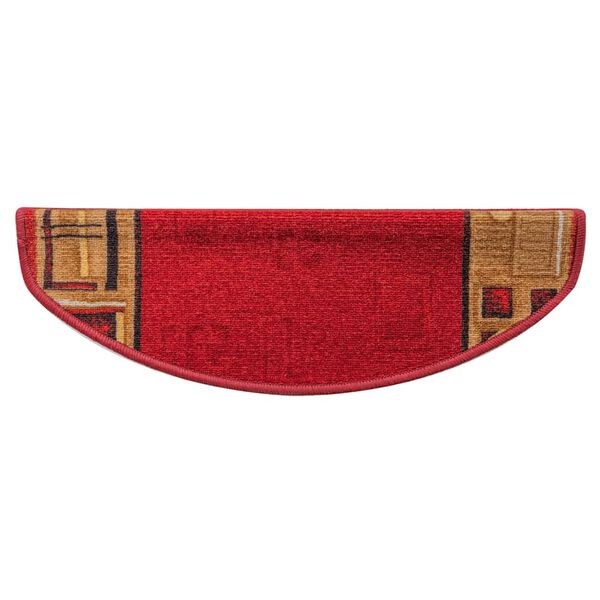 vidaXL Stufenmatten Selbstklebend 10 Stk. 65x21x4 cm Rot
