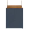 vidaXL Papiertragetaschen 250 Stk. mit Henkeln Blau 32x22x24 cm