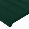 vidaXL Bettgestell ohne Matratze Dunkelgr&uuml;n 120x200 cm Samt
