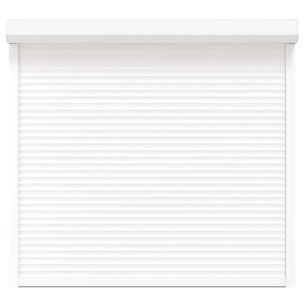 vidaXL Rollladen Aluminium 160x150 cm Wei&szlig;