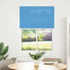 vidaXL Plissee Blau 100x150 cm Stoffbreite 99,4 cm Polyester