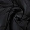 vidaXL Sommerdecke Schwarz 200 x 200 cm Satin und Mikrofaser