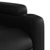 vidaXL Massage-Relaxsessel, Kunstleder, Schwarz