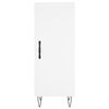 vidaXL Highboard Wei&szlig; 34,5x34x180 cm Holzwerkstoff