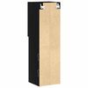 vidaXL TV-Schrankset Schwarz Eichen-Optik 30,5 x 30 x 102 cm