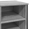 vidaXL Schuhregal Grau Sonoma 90x38x61,5 cm Holzwerkstoff