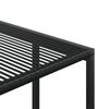 vidaXL 11-tlg. Garten-Essgruppe Schwarz Poly Rattan