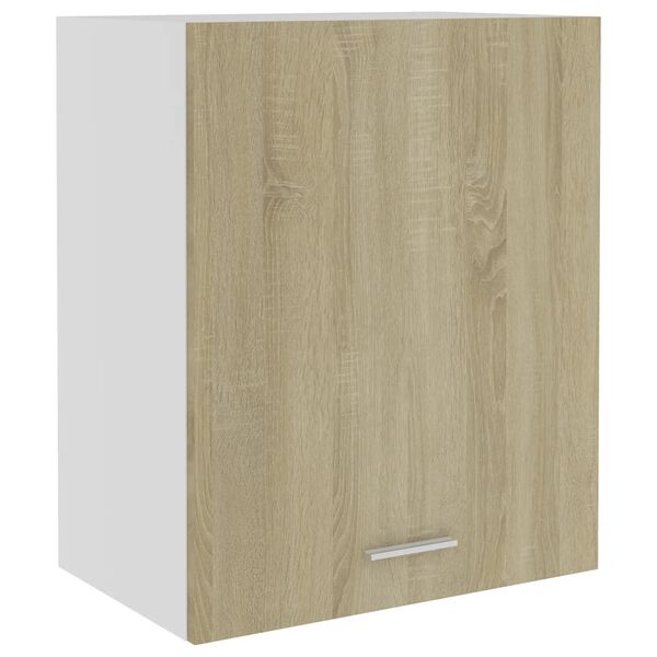 vidaXL H&auml;ngeschrank Sonoma-Eiche 50x31x60 cm Holzwerkstoff