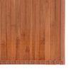 vidaXL Teppich Rechteckig Braun 100x300 cm Bambus