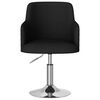 vidaXL Barhocker Schwarz Stoff