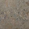 vidaXL Tischplatte Grau &Oslash;40x2,5 cm Marmor