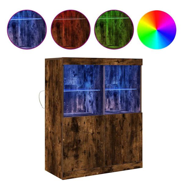 vidaXL Sideboard R&auml;uchereiche 81x37x100 cm Holzwerkstoff