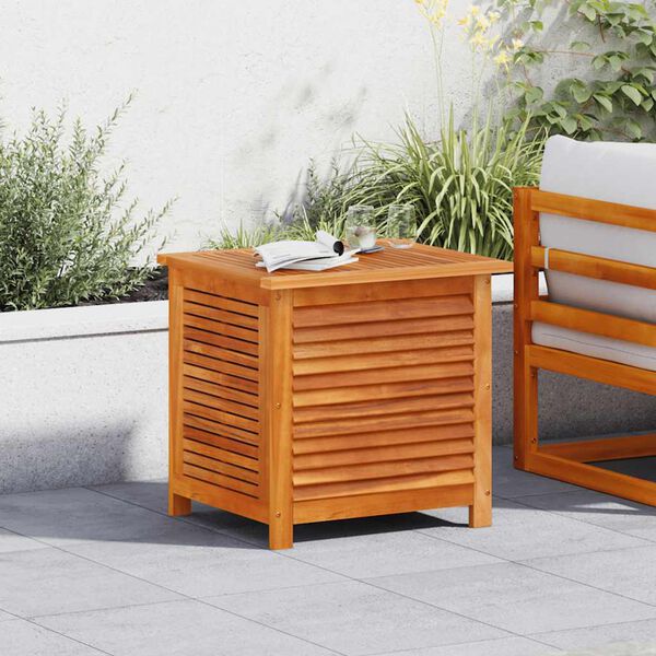vidaXL Gartenbox mit L&uuml;ftungsschlitzen 60x50x56 cm Massivholz Akazie