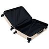 vidaXL Hartschalen-Trolley-Set 2 Stk. Golden ABS