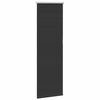 vidaXL Verdunkelungsrollo Schwarz 40x150 cm Stoffbreite 35,7 cm