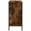 vidaXL Waschbeckenunterschrank R&auml;uchereiche 80x30x60 cm Holzwerkstoff