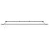 vidaXL Markise Automatisch mit LEDs Anthrazit & Wei&szlig; 600x300 cm