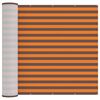 vidaXL Balkon Sichtschutz 200 x 200 cm Stoff mit PU-Beschichtung