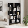 vidaXL B&uuml;cherregal Schwarz 102x28x172 cm Holzwerkstoff